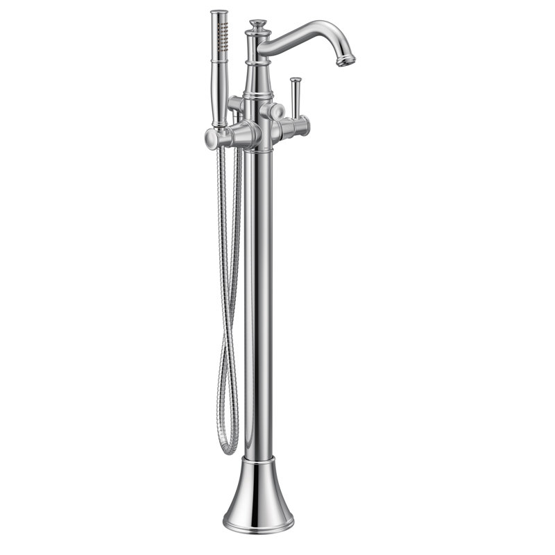 Moen Belfield Single Handle Floor Mounted Freestanding Tub Filler with